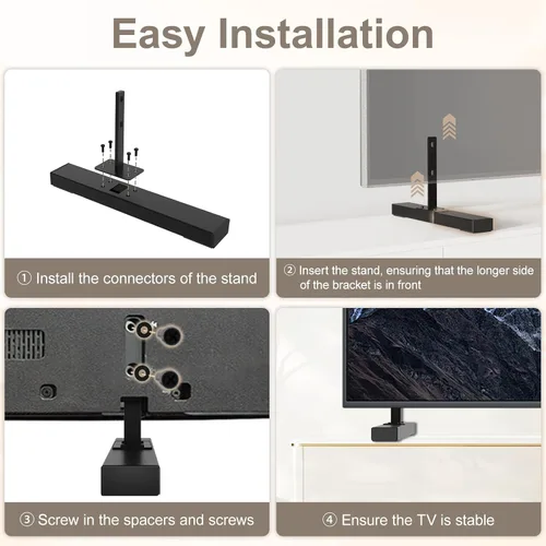 Miniatura 7 de Soporte de TV de metal para LG TV Legs solo para LG 47LB5900-UV 49UB8200-UH 50LB6300 50LF6090-UB 50LH5730-UA 55LB5900-UV 55LF6000-UB 55LY340C-UA