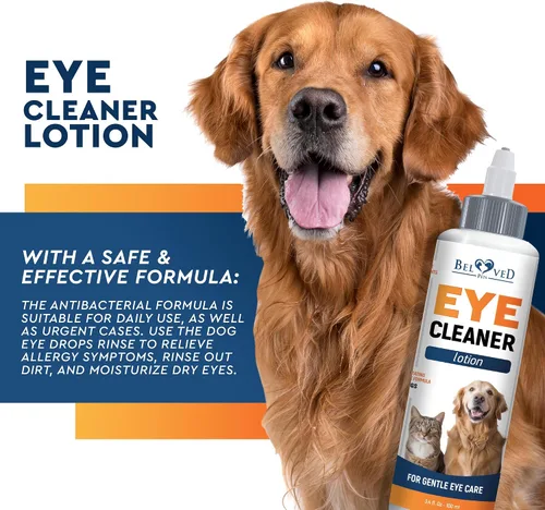 Miniatura 5 de All Pets - Gotas de lavado de ojos para aliviar el ojo rosado, síntomas de alergias, infecciones y ojos secos y húmedos, tratamiento sin dolor que