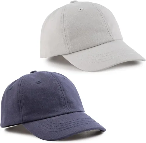 Miniatura 13 de Peecabe Gorra de béisbol para niños pequeños, unisex, de algodón, ajustable, para bebés, niños, gorra de béisbol para niñas de 1 a 5 años