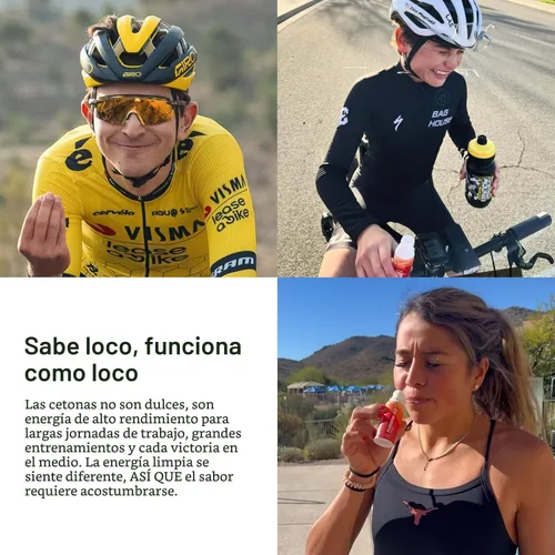 Miniatura 5 de Ketone-IQ Shots de Energía de Cetonas Exógenas Sin Cafeína - Paquete de 24 Bebidas Energéticas Sin Cafeína con 10g de Cetonas - Sin Azúcar, Sin Sal