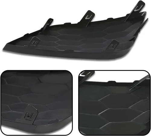 Miniatura 7 de G-PLUS Cubiertas de luz antiniebla, bisel de rejilla, compatible con Nissan Sentra 2016 2017 2018 2019, accesorios para lámpara antiniebla, cubierta