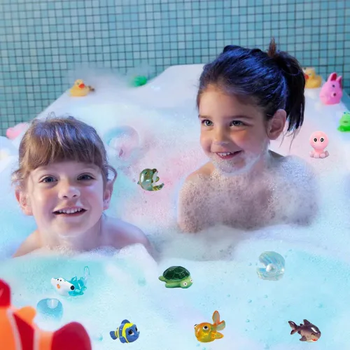 Miniatura 4 de Set de regalo de bomba de baño con sorpresa en el interior, paquete de 20 bombas de baño orgánicas para niños, bolas gaseosas hechas a mano seguras