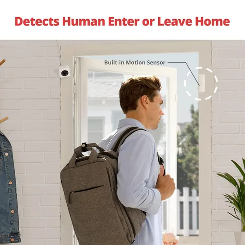 Miniatura 4 de SwitchBot Sensor de contacto de alarma de puerta – Alarma de ventana inalámbrica de seguridad inteligente para el hogar y sensor de puerta, añade