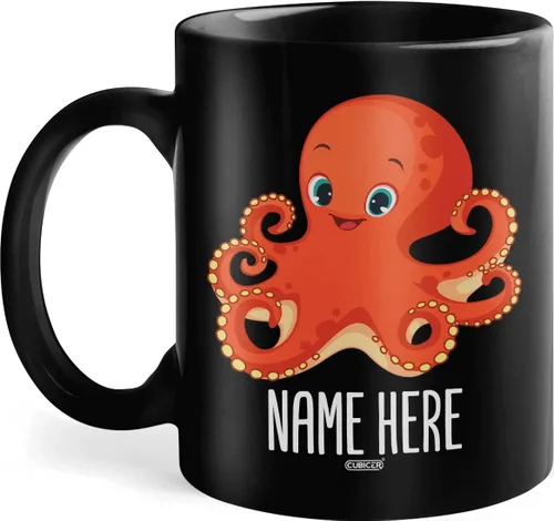 Miniatura 11 de CUBICER Taza de café de cerámica negra personalizada, tazas religiosas, con nombre personalizado, tazas grandes con refranes para mujeres, hombres