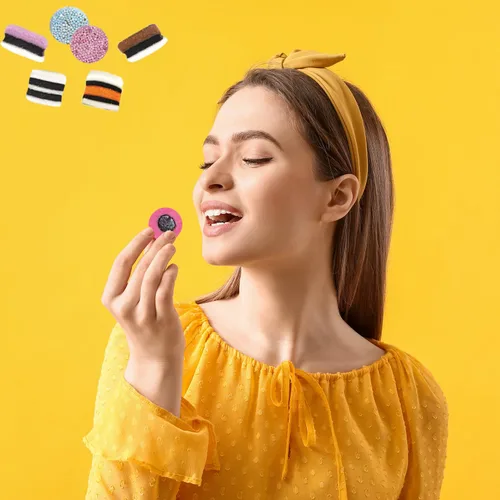 Miniatura 3 de Fruidles Gomitas de Regaliz Allsorts de Estilo Inglés, Dulces Allsorts, Sin OGM (1 Libra)