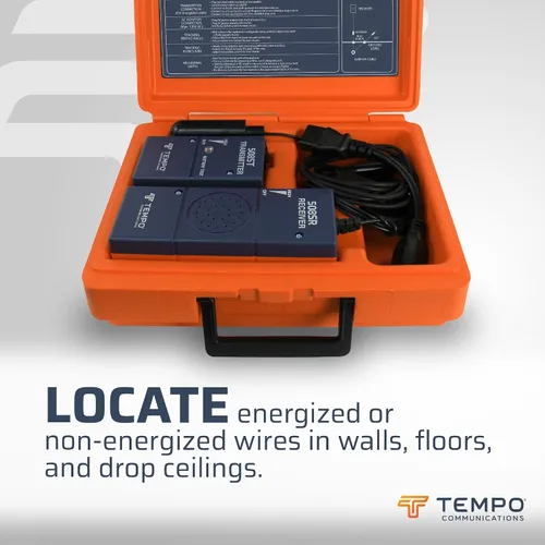 Miniatura 3 de TEMPO 508S-G - Localizador de cables de riego y buscador de cables, localizador de cables precisos, rastrea o localiza cables muertos o energizados