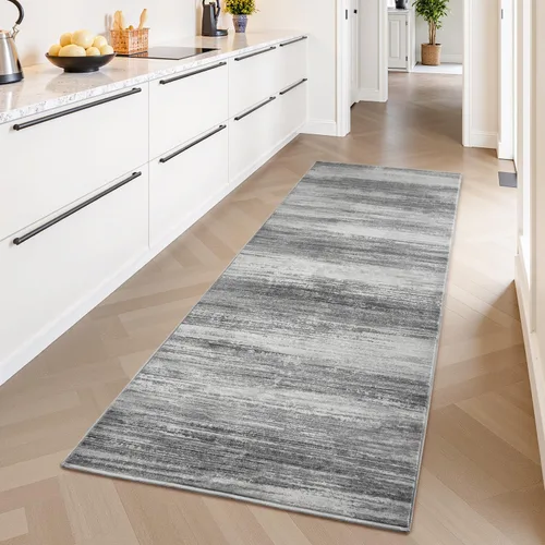 Miniatura 9 de PADOOR Alfombra moderna abstracta para entrada, alfombra lavable de 2 x 3 pulgadas, antideslizante, ultra suave, de pelo bajo, para puerta