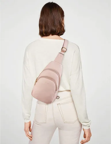 Miniatura 149 de Telena Riñonera pequeña para mujer, de cuero, cangureras, bolsa de pecho para mujer