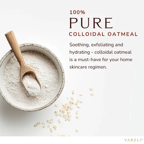 Miniatura 3 de YARELI Avena coloidal, 2 libras (32 onzas), polvo de baño para aliviar la picazón seca de la piel debido al eccema y la psoriasis, para adultos