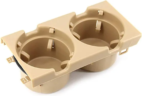 Miniatura 2 de Conjunto de soporte para botella de bebida para consola central de automóvil, compatible con BMW Serie 3 E46 Sedán/Wagon/Compact/Coupe/Convertible