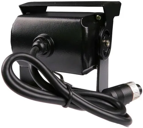 Miniatura 6 de Remolque de autobús CCD impermeable de 4 pines, 18 LED, visión nocturna, visión trasera, cámara de respaldo inversa para autobús, camión