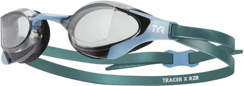 Miniatura 7 de TYR Tracer-X RZR Racing Goggles – Ultra Low Profile Competitive Swim Goggles, Anti Fog, Wide Peripheral Vision