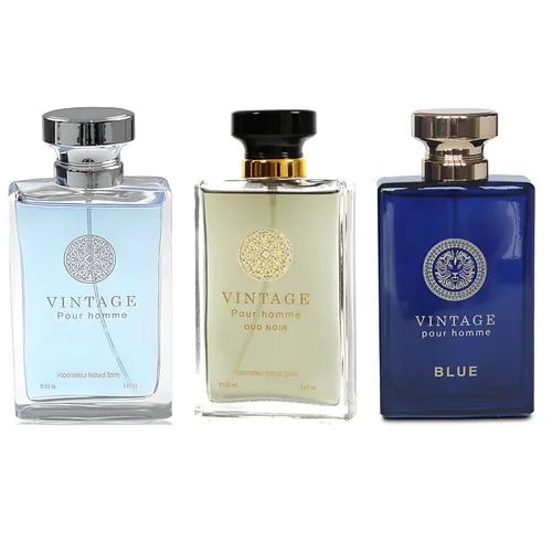 Miniatura 11 de AFLUXE Colonia para hombres Azure Vantage Set Maravilloso Multi Perfumado Eau de Toilette con vaporizador natural Perfume para hombres para todo