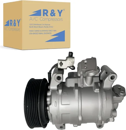 RYC Compresor de aire acondicionado automotriz y embrague de A/C AIG303-01 (se adapta a Honda Accord 2.4L 2013, 2014, 2015, 2016, 2017)