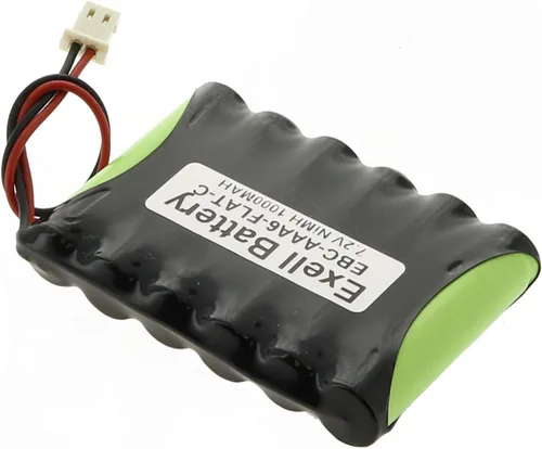Miniatura 2 de Exell 7.2V 1000mAh NIMH w/conector para 1:18 RC Car Racing HPI RS4 Micro Cars