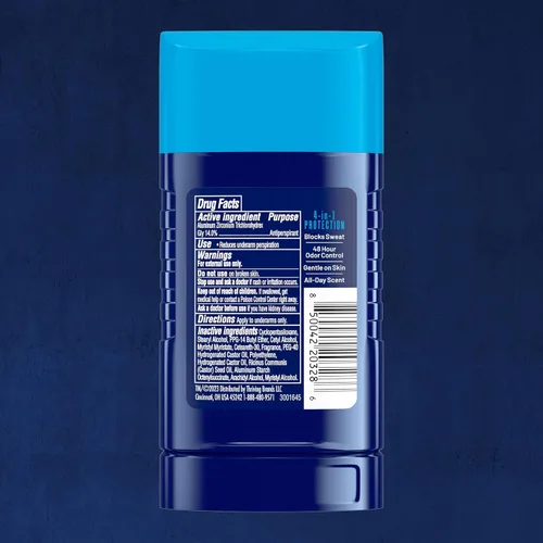Miniatura 2 de Right Guard Sport Fresh Scent Antitranspirante y desodorante invisible sólido – Desodorante 4 en 1 para hombres, bloquea el sudor, protección contra