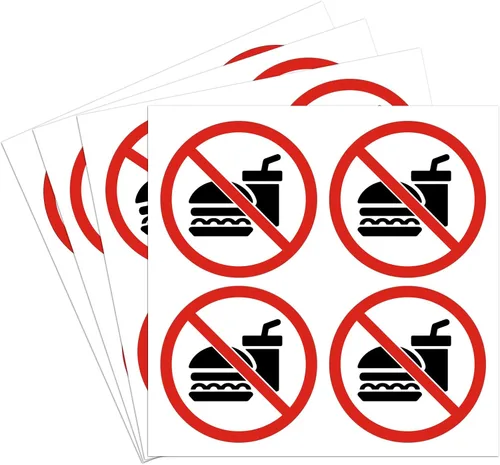 Miniatura 17 de dealzEpic - Adhesivo con texto en inglés "Do Not Touch" - Adhesivo autoadhesivo redondo de vinilo autoadhesivo - 1.6 in (1.57 pulgadas) de diámetro