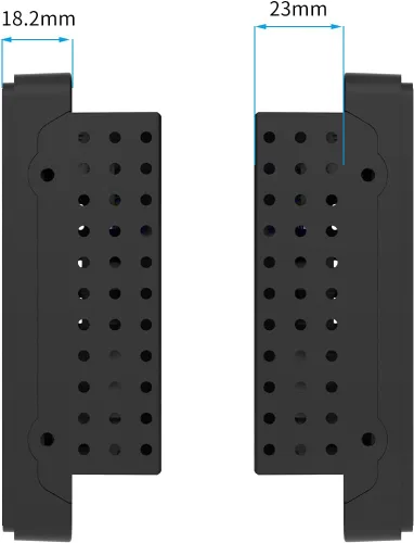 Miniatura 4 de GreenTouch Monitor táctil PCAP HDMI de 17,8 cm (7 pulgadas) con marco abierto de 1024x600 para mercados de consumo, venta minorista y hostelería