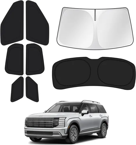 Miniatura 48 de Canvcle Parasol para parabrisas para Honda Civic de 11ª generación 2022-2025 2026 (no para Hatchback), kit de cubierta para ventana trasera lateral