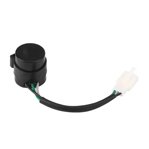 Miniatura 7 de Intermitente intermitente para motocicleta, 3 pines, intermitente redondo, intermitente, intermitente de 3 pines para GY6, scooters, ciclomotor, ATV
