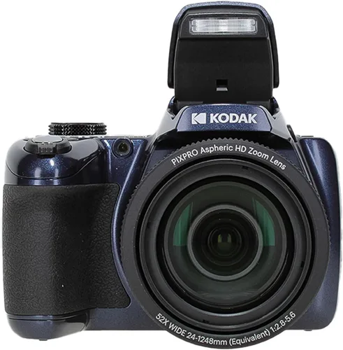 Miniatura 3 de KODAK PIXPRO AZ528 Astro Zoom Cámara digital Vlogging Bridge BSI-CMOS de 16MP 52X 1080p Wi-Fi (Azul medianoche) Paquete con tarjeta de memoria