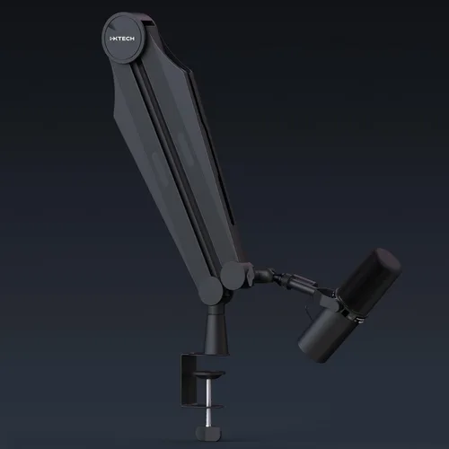 Miniatura 2 de IXTECH Brazo de micrófono con brazo para micrófono Blue Yeti Shure Sm7b Hyperx QuadCast Rode At2020 y soporte de micrófono Fifine