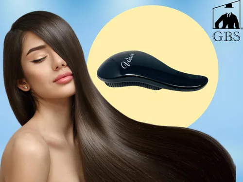 Miniatura 3 de G.B.S Cepillo desenredante para mujeres y niñas, cepillo desenredante para cabello seco y húmedo para todo tipo de cabello, elimina enredos y nudos