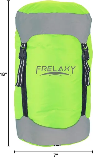 Miniatura 7 de Frelaxy - Bolsa de compresión con 40% más de almacenamiento, Saco de compresión de 11L/18L/30L/45L/52L, resistente al agua y ultra ligero para saco