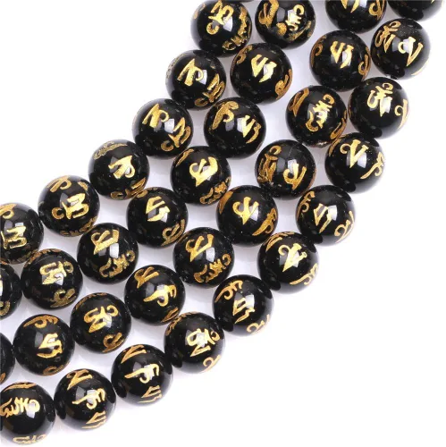 Miniatura 2 de Cuentas sueltas, gemas de ágata redondas facetadas naturales para realizar joyería a mano en grandes cantidades, bricolaje. Una tira: 15 pulgadas
