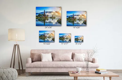 Miniatura 2 de SpiritualHands Lienzo decorativo para pared, diseño de lugares famosos del patrimonio mundial, carteles enmarcados escénicos, paisajes modernos, 03