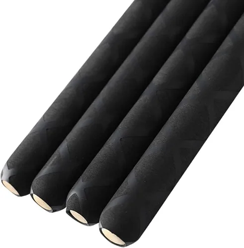 Miniatura 6 de Ubblove Baquetas 5A 2 pares con mangos antideslizantes para tambor, ligeras y duraderas de madera, 2 pares de baquetas para niños y adultos