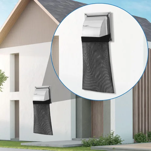 Miniatura 2 de 3 bolsas de ventilación para secadora, recogedor de pelusa para ventilación de secadora en el exterior