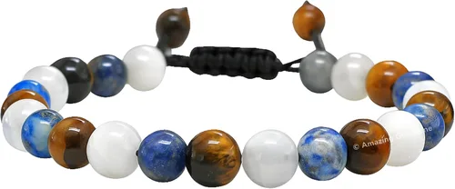 Miniatura 54 de Pulsera del zodiaco de cristales curativos