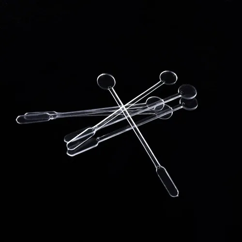 Miniatura 7 de Palillo de plástico para agitar, cuchara de polvo desechable, herramientas de fabricación de joyas hechas a mano para moldeo de resina epoxi UV