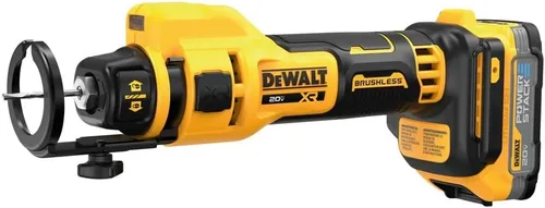Miniatura 2 de DEWALT - Pistola de tornillos inalámbrica de 20V MAX y kit de recorte con 2 baterías POWERSTAK y cargador incluidos (DCK265E2)