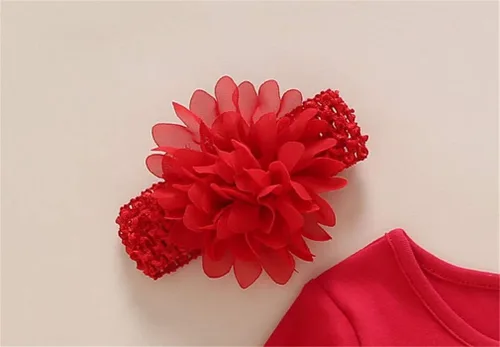 Miniatura 5 de Niyage Conjunto de ropa de bebé para niñas conjunto de mameluco de tutú para bebé trajes de fiesta
