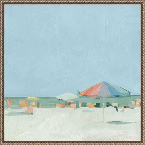 Miniatura 13 de Amanti Art Lienzo enmarcado para pared, 16 x 16 pulgadas, paleta de verano II por Emma Scarvey, lienzo enmarcado para pared, obras de arte
