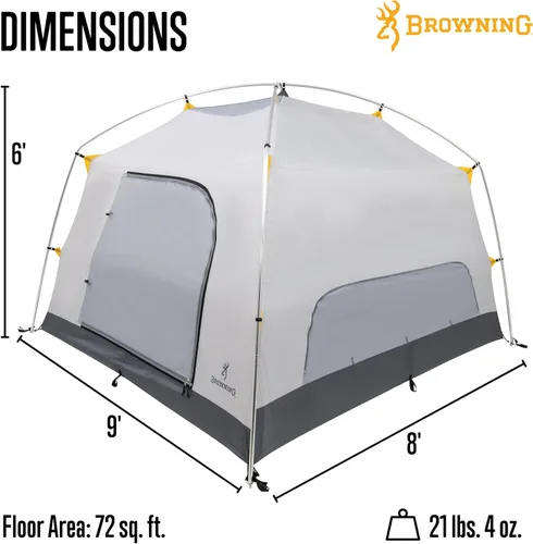 Miniatura 2 de Browning Camping Glacier - Tienda de campaña para 4 personas