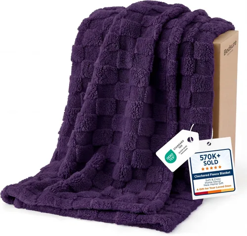 Miniatura 17 de Bedsure GentleSoft - Manta verde salvia para sofá, manta de forro polar a cuadros, regalos de Navidad para mujeres, hombres y niñas, bonita manta