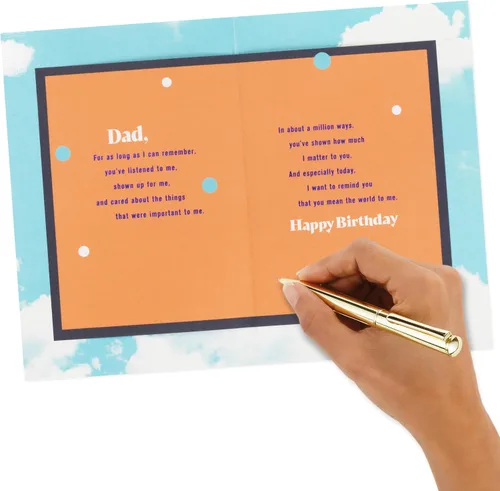 Miniatura 6 de Hallmark Tarjeta de cumpleaños para papá (Mi papá, mi amigo)