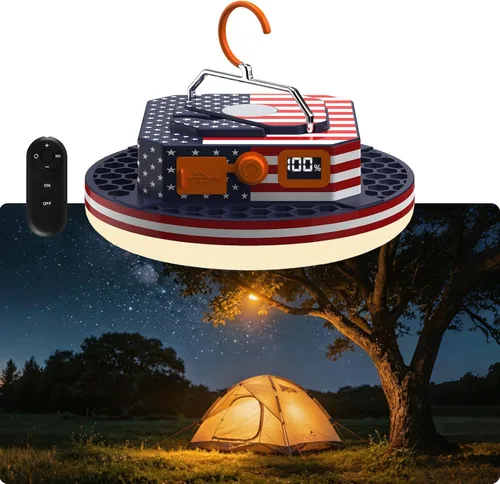 Miniatura 7 de IODOO Luz de camping recargable 16500mAh (15W)