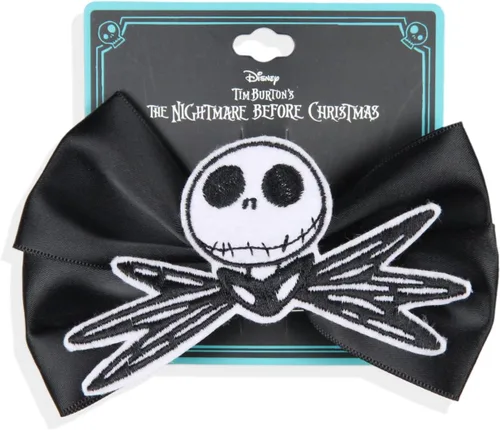 Miniatura 3 de The Nightmare Before Christmas Jack Skellington Hair Bow Hair Clip, Negro