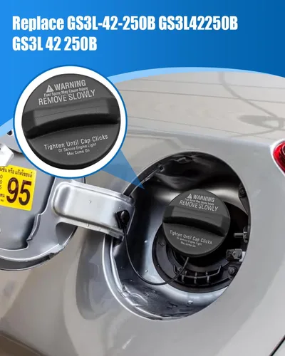 Miniatura 5 de GS3L-42-250B - Tapa de llenado de depósito de combustible para Mazda 3 2010-2013, compatible con Mazda 6 2009-2013 CX-7 2010-2012 CX-9 2007-2015
