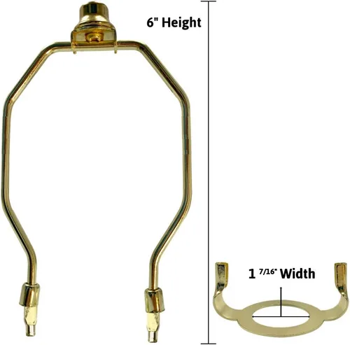 Miniatura 3 de El adaptador SLIP UNO convierte tu pantalla de 9 pulgadas de alto para adaptarse a la base de lámpara SLIP UNO (apertura de 1 7/16 pulgadas) - 6