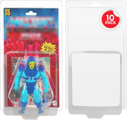 Miniatura 19 de EVORETRO Protector de figura de acción – Paquete de 10 – Compatible con figuras de 6 pulgadas de la serie negra de Star Wars, funda de plástico PET