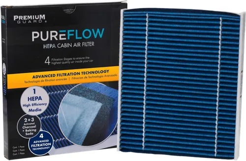 Miniatura 2 de Filtro de aire de cabina HEPA PureFlow PC99153HX Compatible con BMW X6 2018-14, X5 2018-07