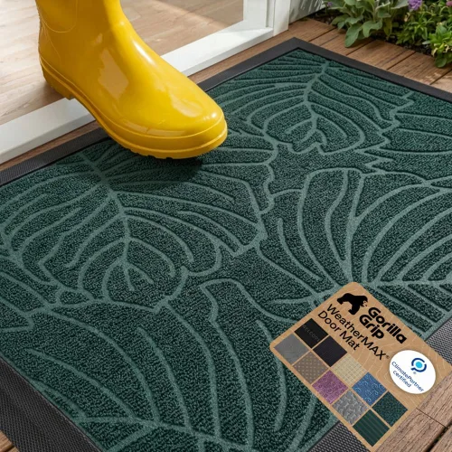 Miniatura 93 de Gorilla Grip - Tapete WeatherMax todoterreno 100% impermeable, caucho natural, resistente a manchas y decoloración, perfil bajo, interior y Grafito