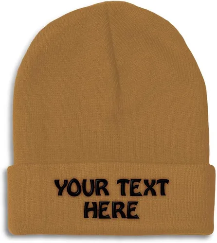Miniatura 34 de Gorro de invierno para hombres y mujeres, gorro de acrílico con texto personalizado personalizado