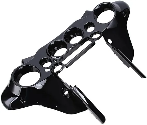 Miniatura 2 de Alerón interior delantero brillante en color negro para Harley Touring Electra Street Glide 1996-2013 97 98 99 00 01 02 03 04 05 06 07 08 09 10 11 12