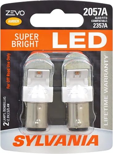 Miniatura 13 de SYLVANIA - Bombilla LED ámbar 3157 ZEVO - Bombilla LED brillante, ideal para luces de estacionamiento y giro (contiene 2 bombillas)